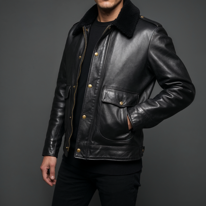 Mix Giacche in Pelle Uomo/Donna Vintage (Anni ’80–’90)