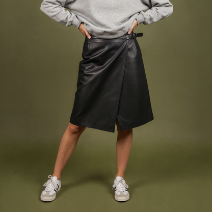 Mix Parti Inferiori in Pelle/Renna Donna Vintage (Anni ’70–’90)