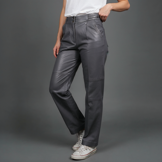 Mix Parti Inferiori in Pelle/Renna Donna Vintage (Anni ’70–’90)