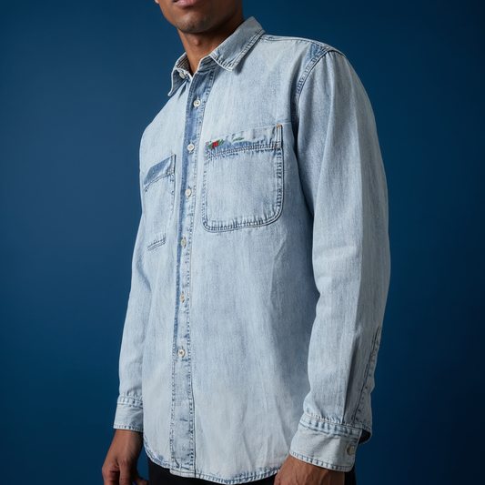 Mix Camicie in Jeans Vintage Uomo/Donna (Anni ’80–’90)