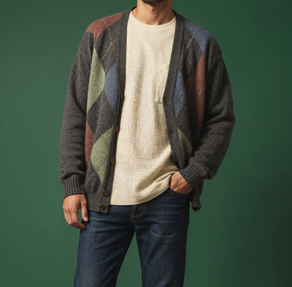 Mix Cardigan Uomo Vintage (Anni ’70–’90)